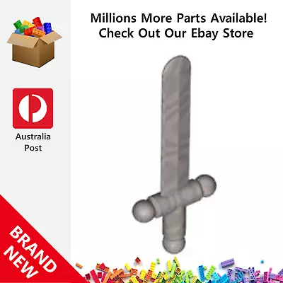 Genuine LEGO™ Silver Minifigure Weapon Sword Shortsword 3847 4611879 New • $7.90