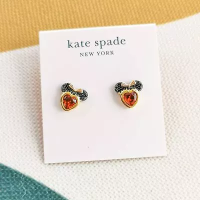 Kate Spade Red Disney Minnie Mouse Earrings NEW • $9.99