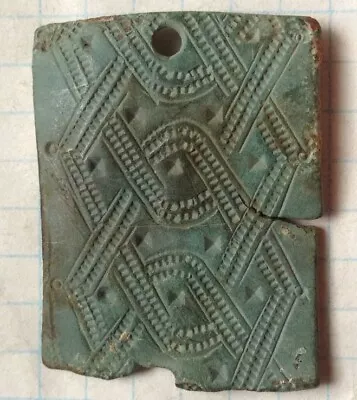 Extremely Ancient Authentic Viking Kievan Rus Amulet Pendant Celts With Ornament • $139.99