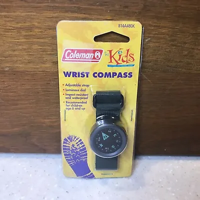 $8.99 • Buy Vtg Coleman For Kids - Wrist Compass - Rugged Outdoor Gear Hiking Scouts NOS