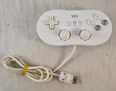 Genuine Classic Controller Gamepad Joypad Nintendo Wii Remote Video Game • $24.90