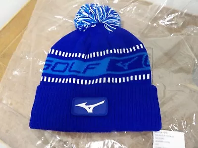 Mizuno Tour Knit Pom Winter Golf Hat Navy Blue BRAND NEW W/TAGS!! • $24.99