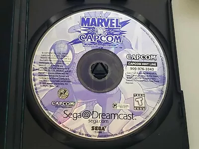 Marvel Vs. Capcom: Clash Of Super Heroes (Sega Dreamcast 1999) DISC ONLY - Work • $54