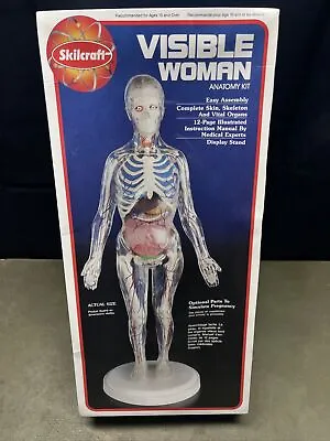 Skilcraft Visible Woman Anatomy Kit NEW Factory Sealed Vintage 74623 Model Kit • $32