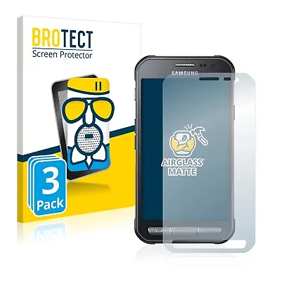 3x Matte Glass Screen Protector For Samsung Galaxy Xcover 3 Anti-Glare • £8.49