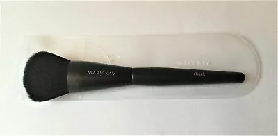  New In Protective Sleeve Mary Kay Black Cheek Color Blush Brush - Free Ship! • $9.95