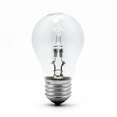 £5.81 • Buy 5 X GE 70w = 92w ES E27 Clear Energy Saving Dimmable Halogen Light Bulbs