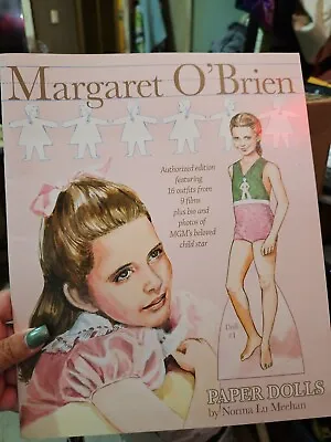 Margaret O'Brien Paper Dolls Uncut Authorized Edition By Norma Lu Meehan 2011 • $13