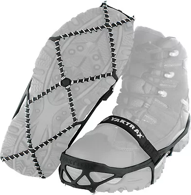 Yaktrax Pro Traction Cleats For Walking Jogging Or Hiking On Snow And Ice L XL • $25.97