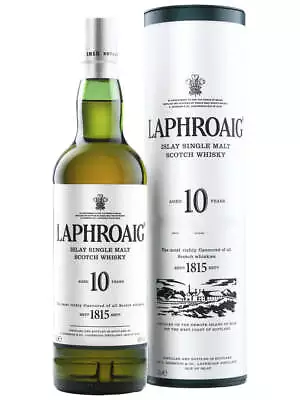 Laphroaig 10 Year Old Single Malt Scotch Whisky 700mL • $106.99