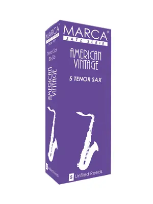 $49 • Buy Marca American Vintage Reeds - Tenor Sax (Bx 5)