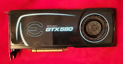 EVGA NVIDIA GeForce GTX 580 (015-P3-1582-AR) 1.5GB / 1.5GB (max) GDDR5 PCI Super • $28.50