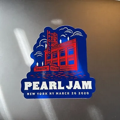2020 Pearl Jam Apollo New York Concert Sticker 3/26/20 Cancelled • $11.11