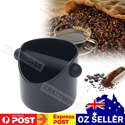 Coffee Waste Container Grinds Knock Box Tamper Tube Bin Bucket AU Stock VIC • $12.45