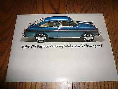 1965 ? VW Sedan Sales Brochure - Vintage • $14.94