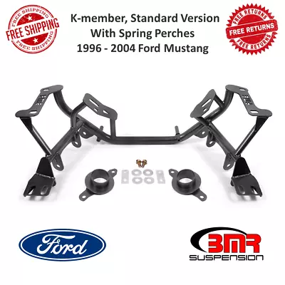 BMR K-Member Standard Version W/ Spring Perches Black For 1996-2004 Ford Mustang • $486.88