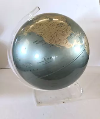 Vintage Replogle Diamond Marquise Lucite 12  World Globe   • $60.80