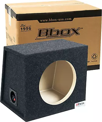 Bbox Single 10 Inch Subwoofer Sealed Enclosure - Car Subwoofer Box & Enclosures  • $99.88