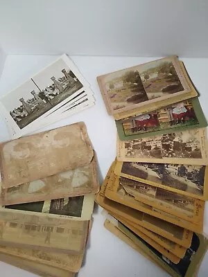 Stereoviewer Cards Random Lot 28 Total Vintage & Antique • $15