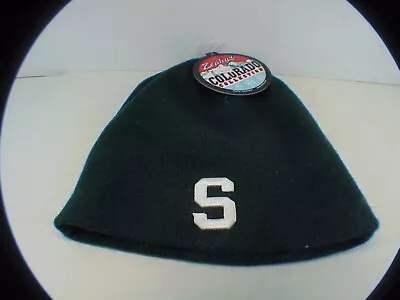 Men's/Women's Michigan State Spartans S Beanie Stocking Hat Cap Mich St Dk Green • $12