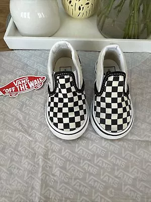 Vans Infant Shoes. Baby Uk Size 5 Eu 21.5 • £4