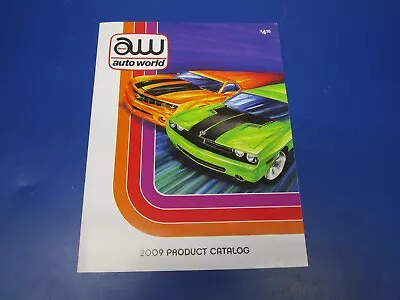 New Auto World 2009 Product Catalog 1/64 Ho Slot Cars AW JL Book Magazine Paper • $19.99