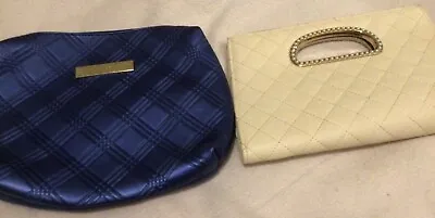 $10 • Buy Victoria Beckham Used Makeup-Bag + Forever New Used Handbag