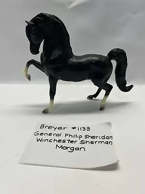 Breyer Horse #1133 General Phillip Sheridan’s Winchester Black Sherman Morgan • $25.83