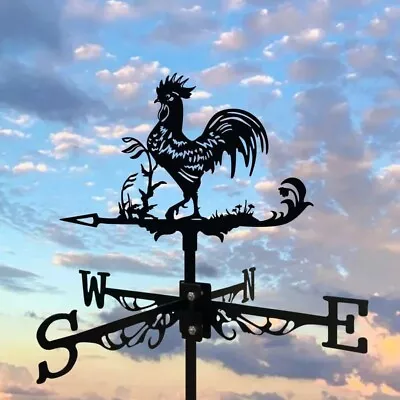 Metal Rooster/cockerel Décor Weather Vane • £18.95