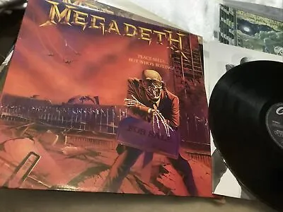 Megadeth 12 Vinyl Album  Peace Sells But Who's Buying (est2022) A1 B1 • £55