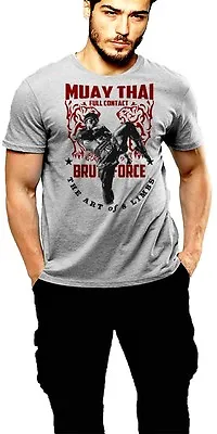 Thai Boxing T-Shirt Muay Thai The Art Of Eight Limbs Full Contact Sport Yak Tee • $19.99