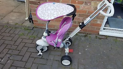 Smart Trike 4 In 1 Baby Kid Child Sit On Drive Ride On Push Pull Tri Cycle Pedal • £38.99