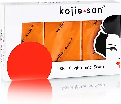 Genuine 3X65g Kojie San Kojic Acid Soap Bars Skin Lightening Kojiesan Whitening • £6.20