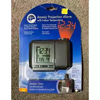 La Crosse Atomic Projection Alarm With Indoor Temperature WT-5360u New In Box! • $34.89