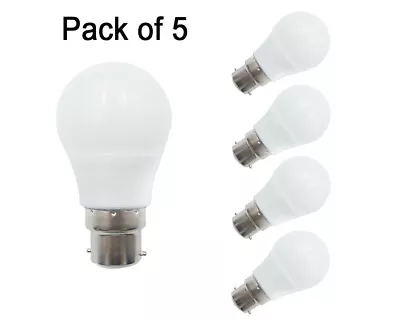 5pcs B22 LED Light Bulb DC 12-24V 3W Globe Bulb For RV Boat Solar Battery #H • $31.59