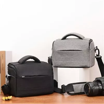 Waterproof DSLR Camera Bag Shoulder Lens Carry Case Photography Photo Bag • $24.09