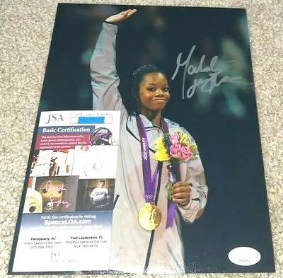 Gabrielle Gabby Douglas Signed 8x10 Photo Usa Gymnastics London 2012 2016 Jsa H • $74.99