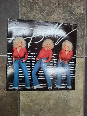 Vintage 1977 Dolly Parton Here You Come Again Vinyl Record Album • $4