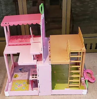 2005 Vintage Mattel Barbie Kelly Pop-Up Playhouse Bedroom Carry Along Playset  • $27.99