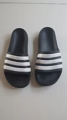 $20 • Buy Adidas Slides Flip Flops Unisex Boys Girls Size 5