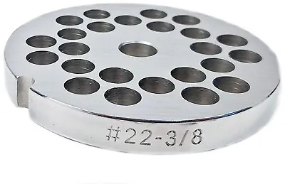 #22 3/8 (9.525 Mm) Reversible Meat Grinder Plate - Butcher Better • $22.99