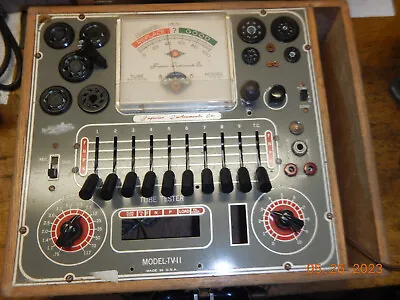 $55 • Buy Older Superior Tv-ii  Tube Tester Powers Up For Parts