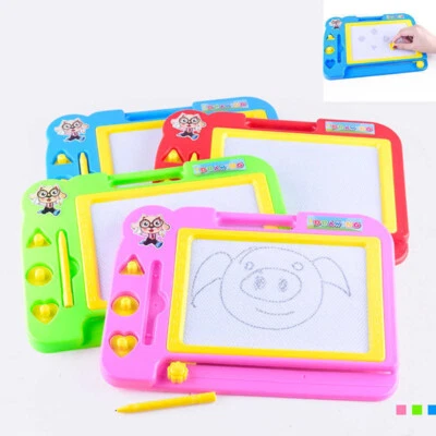 £4.25 • Buy Magnetic Scribbler Doodle Sketch Drawing Board Toy Educational Kids Girls Boys 