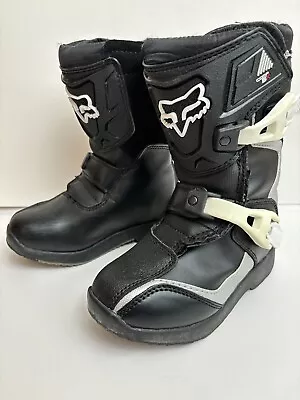 Fox Racing Kids Comp 5k Motocross Boots Size K13 Excellent Shape See Details • $64.79