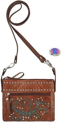 American West Women's Shoulder Or Cross Body Leather Handbag| Handmade| Hand... • $123
