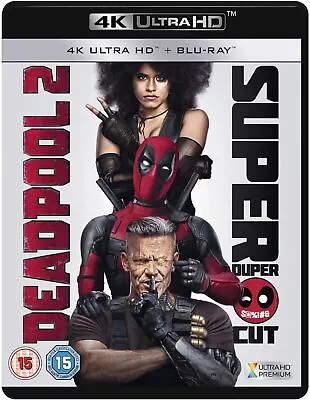 Deadpool 2 Blu-ray 4K UHD Super Duper Cut NEW • £6.99