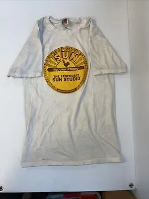 Vintage Sun Record Studio Memphis Tennessee T Shirt Small • $17.49