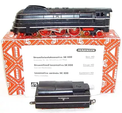 Marklin AC HO SK-800 German BR-06 STREAMLINED STEAM LOCOMOTIVE Diecast NMIB 1959 • $749.99