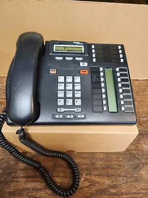 Nortel T7316E Phone - Charcoal - Used/Cleaned/Tested NT8B27JAAAE6 • $20.95