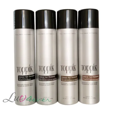 $19.75 • Buy Toppik Colored Hair Thickener 5.1 Oz / 144g (Choose From 4 Colors)
